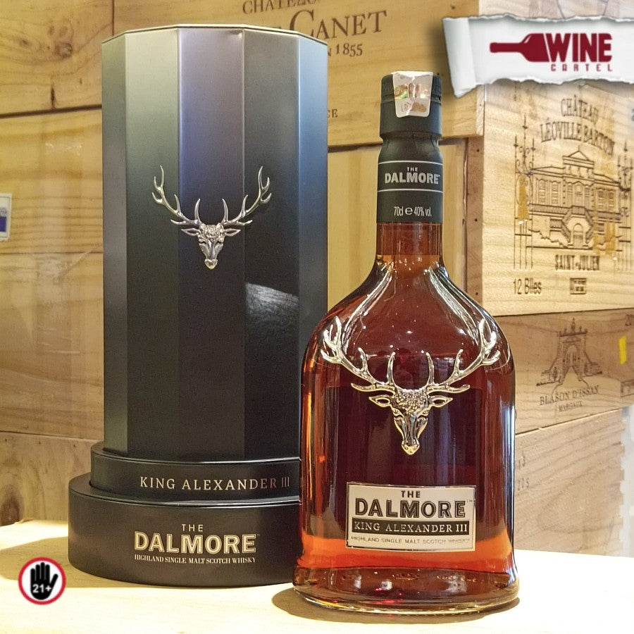 WHISKY The Dalmore King Alexander III 3 Single Malt Whisky 700mL SCOTLAND