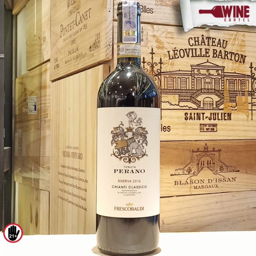 RED WINE - FRESCOBALDI Tenuta Perano Chianti Classico DOCG 750mL ITALY