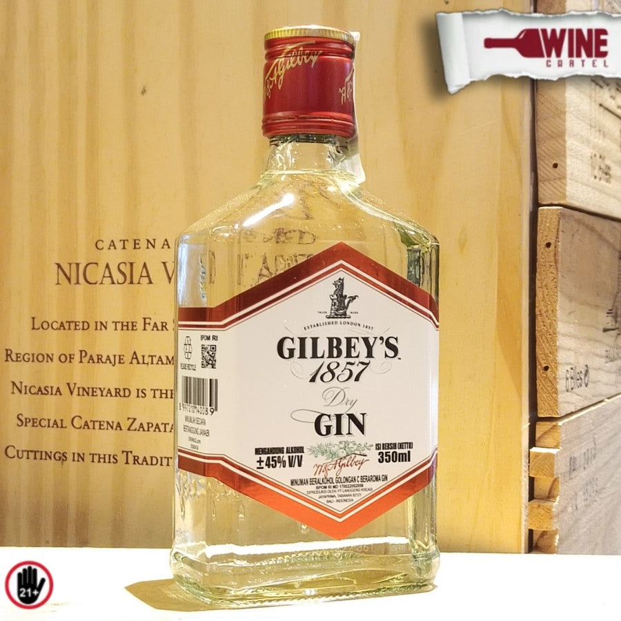 GILBEYS VODKA / GILBEYS GIN 350ML ORIGINAL REGISTERED