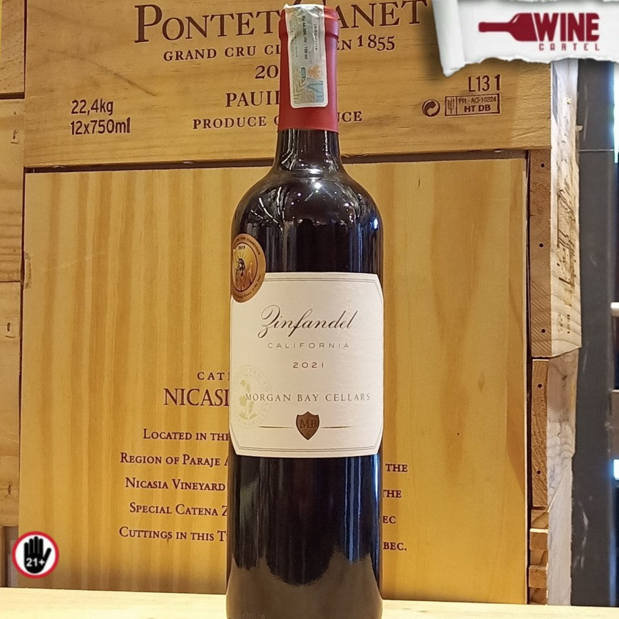 RED WINE Morgan Bay Zinfandel USA Red Wine 750mL CALIFORNIA