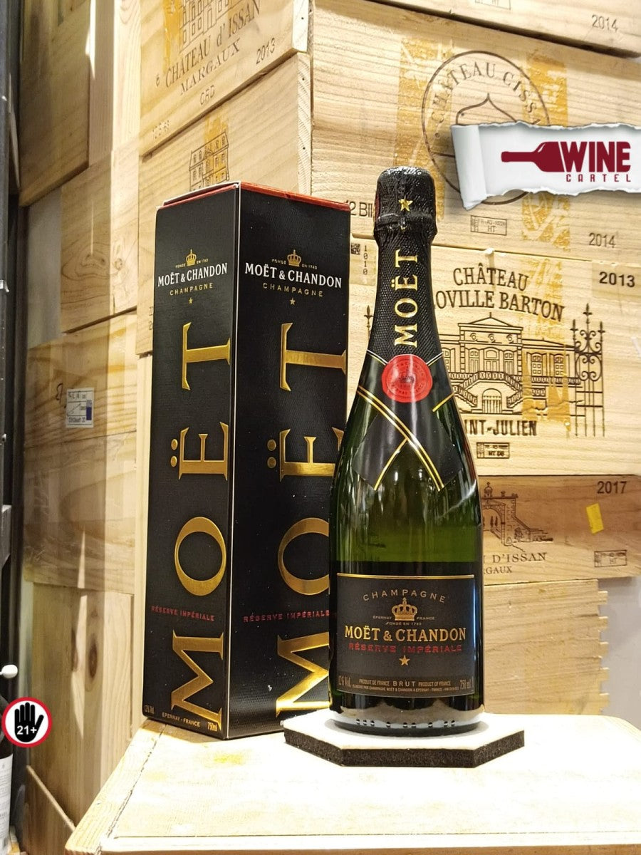 CHAMPAGNE Moet & Chandon Champagne RESERVE IMPERIALE Demi Sec 750mL FRANCE