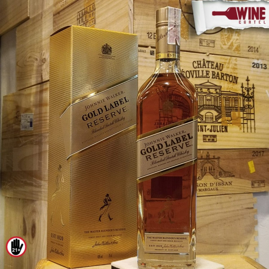WHISKY Johnnie Walker Gold Label JW GOLD Blended Scotch Whiskey 700 ML SCOTLAND