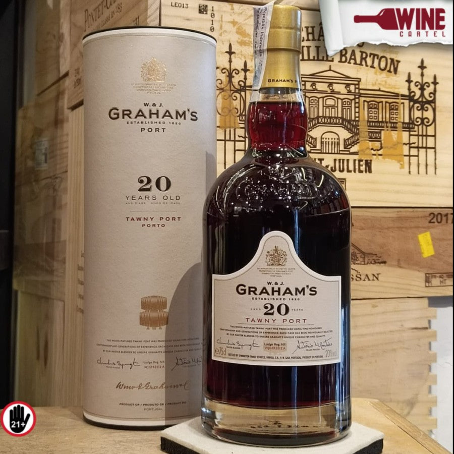 PORT WINE Grahams Tawny 20 Years - Port Wine 750mL  PORTUGAL