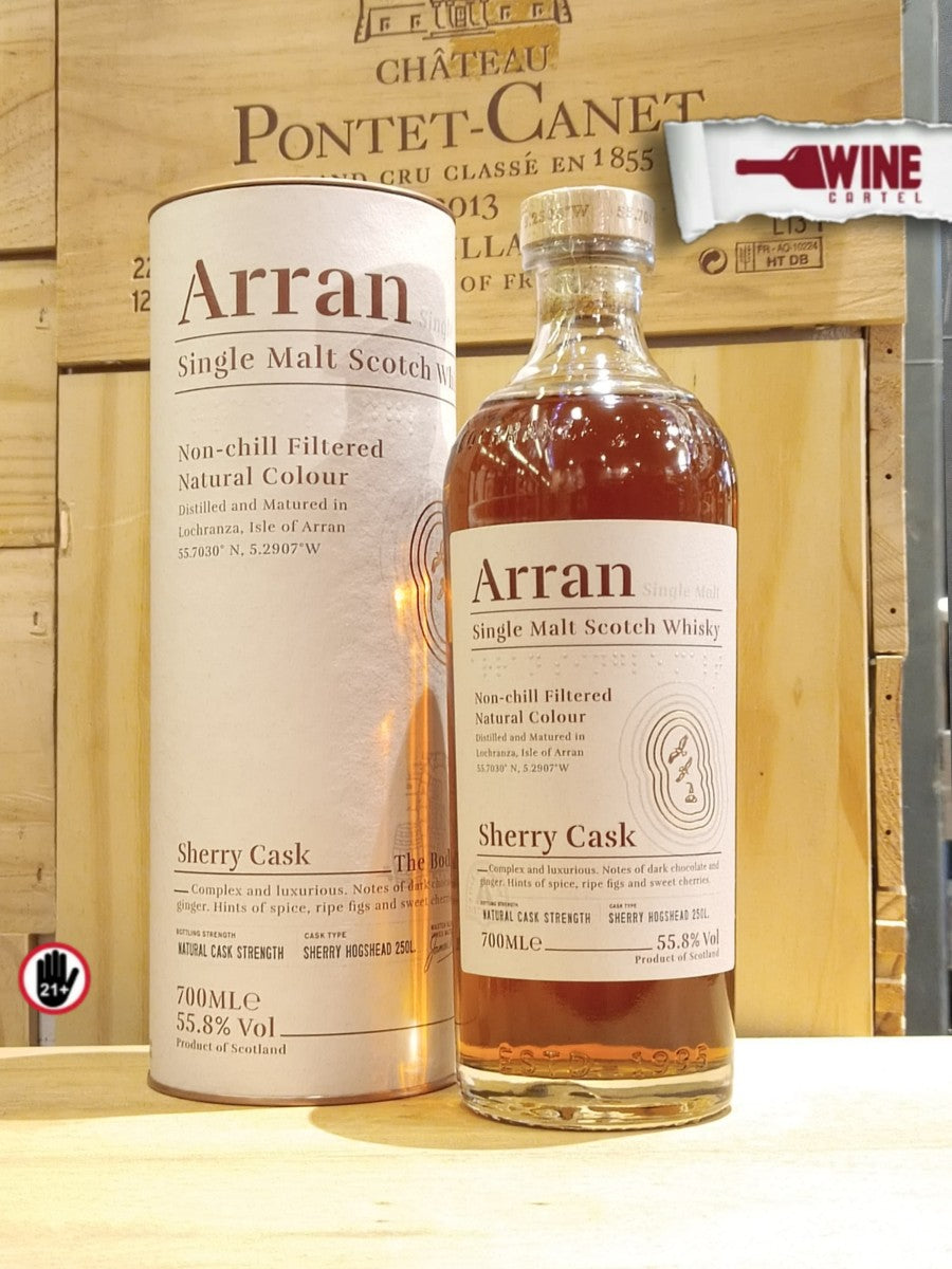 WHISKY Arran Single Malt Scotch Bodega Sherry Cask 55.8%, 70 cl UK