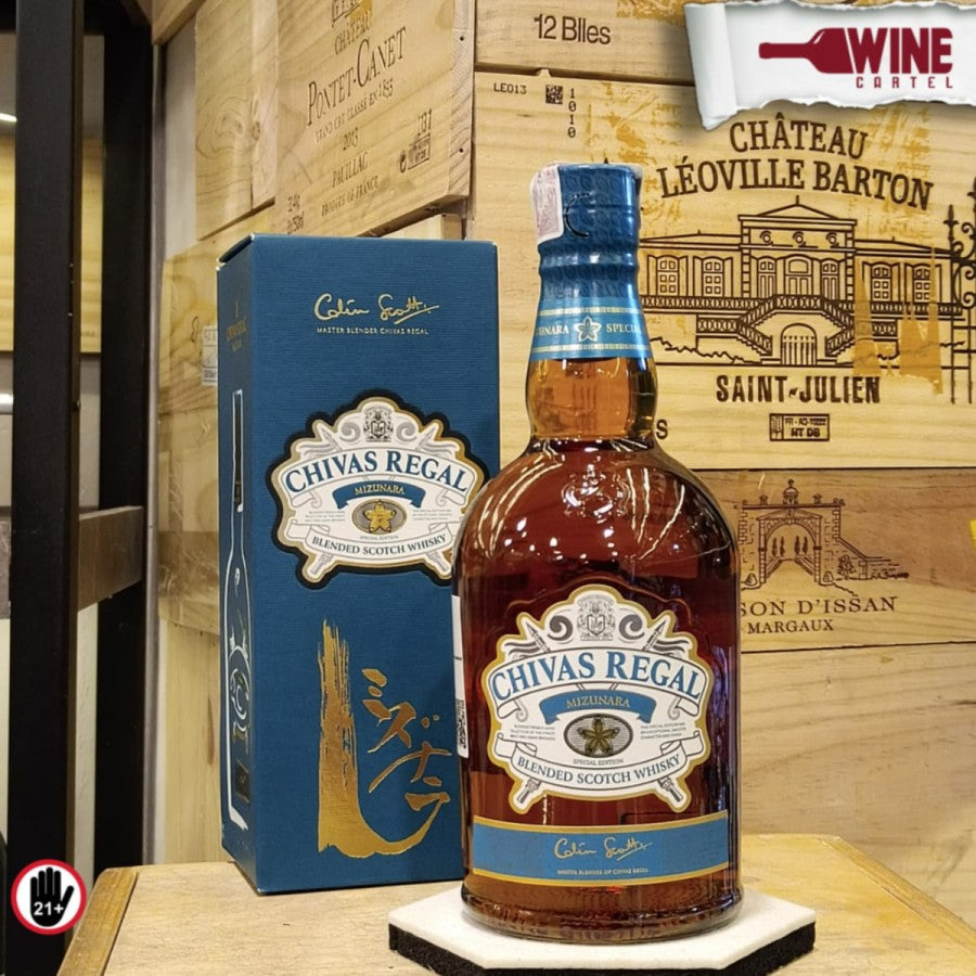 SPIRITS Chivas Regal Mizunara Cask blended Scotch Whisky 700ML SCOTLAND