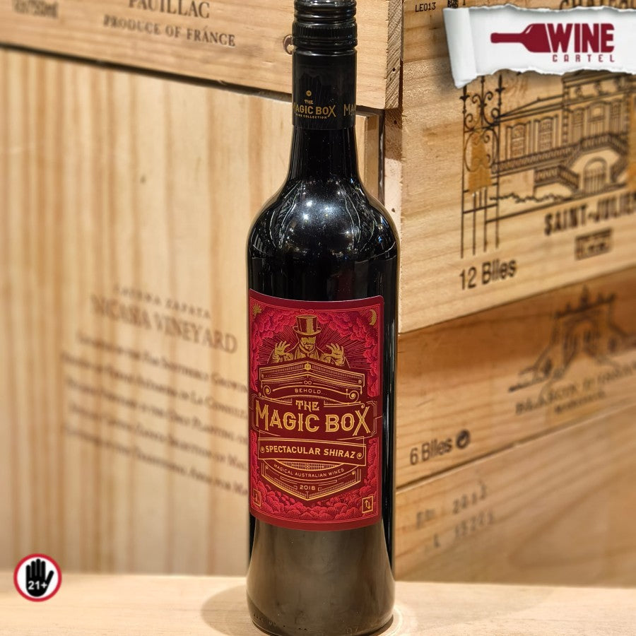 RED WINE The Magic Box Spectacular Shiraz 750ml AUSTRALIA