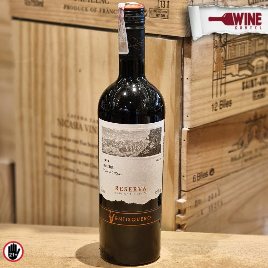 RED WINE Vina Ventisquero Clasico Reserva MERLOT 750ml CHILE