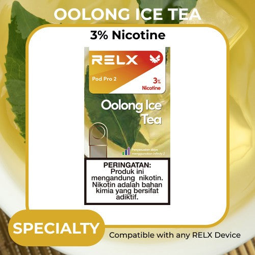 RELX Pod Pro 2 - Oolong Ice Tea (Isi 1 Pod) Catdridge