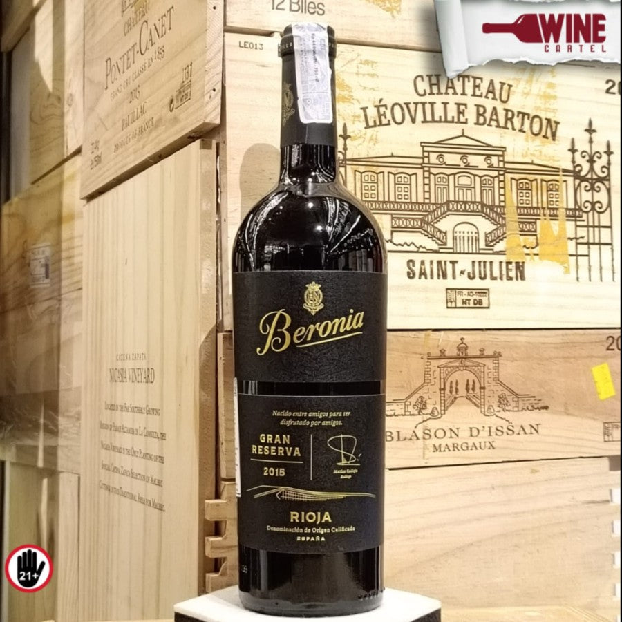 RED WINE Beronia Rioja Gran Reserva Cabernet Sauvignon 750mL SPAIN