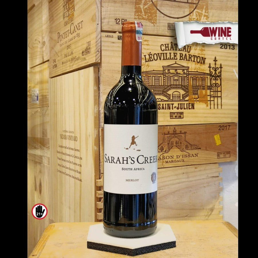 RED WINE Sarah Creek MERLOT 750mL SOUTH AFRICA