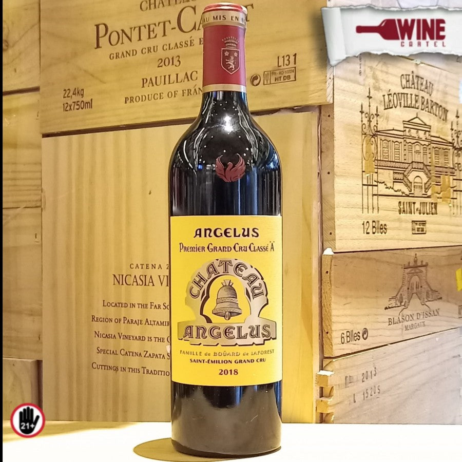 Red Wine Chateau Angelus St Emillion 2018 | 750ml FRANCE