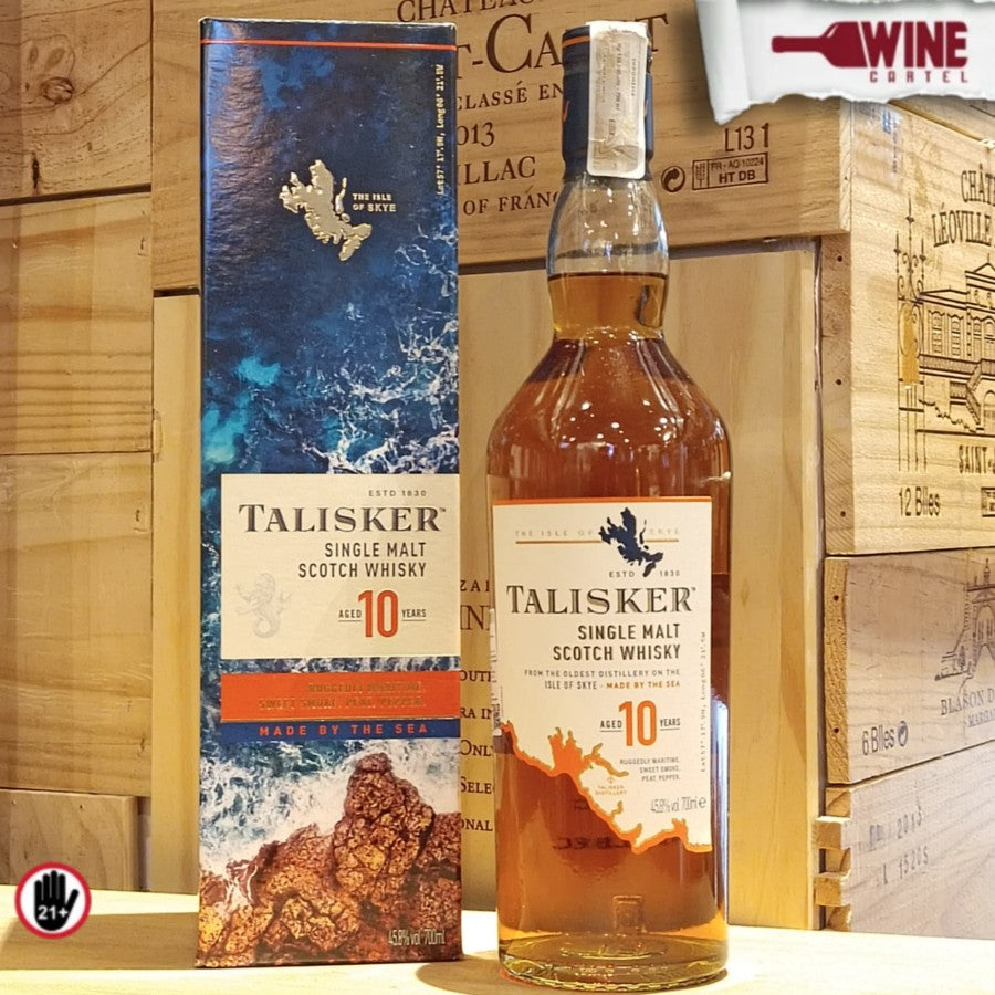 WHISKY Talisker 10 YO Single Malt Whisky 700ml SCOTLAND
