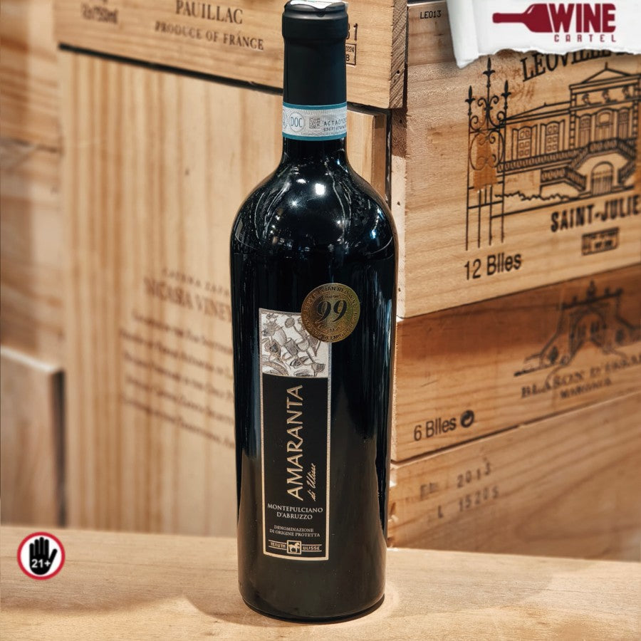 RED WINE Tenuta Ulisse Amaranta Montepulciano d'Abruzzo 750mL ITALY
