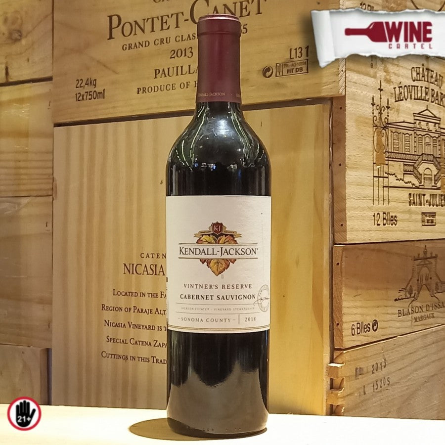 RED WINE Kendall Jackson Vintner's Reserve Cabernet Sauvignon 750ml USA