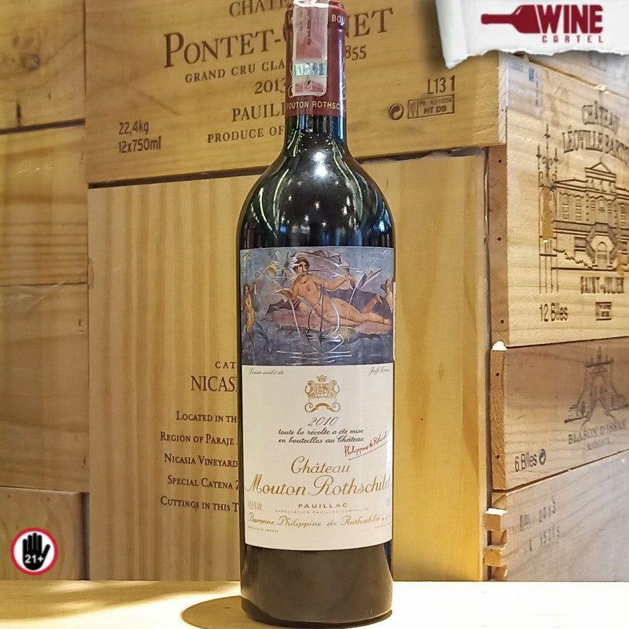 RED WINE Chateau Mouton Rothschild 2010 750mL FRANCE