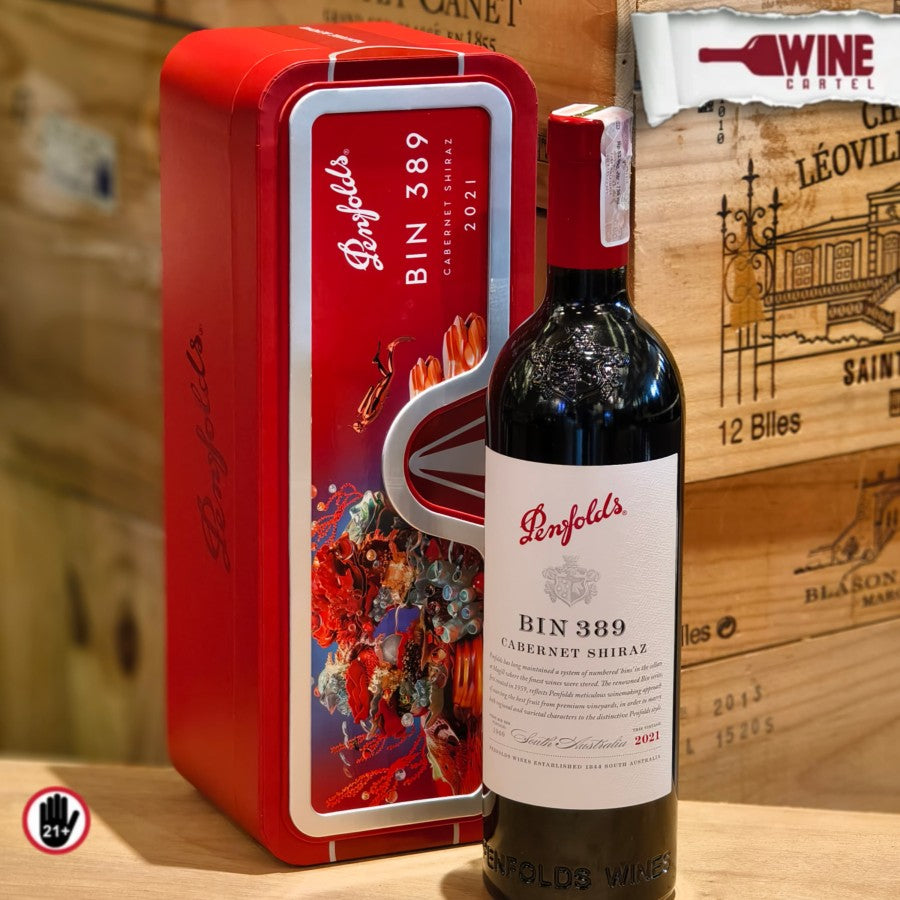 SEPCIAL EDITION PENFOLDS Penfold's Bin 389 CabernetShiraz 750mL With BOX AUSTRALIA