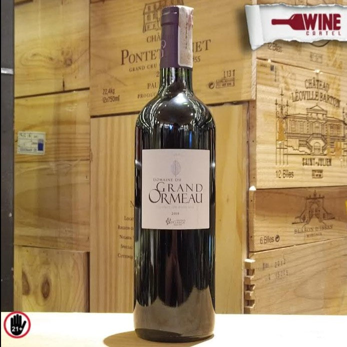 RED WINE Hotsale Domaine Du Grand Ormeau Lalande POMEROL- 750mL FRANCE