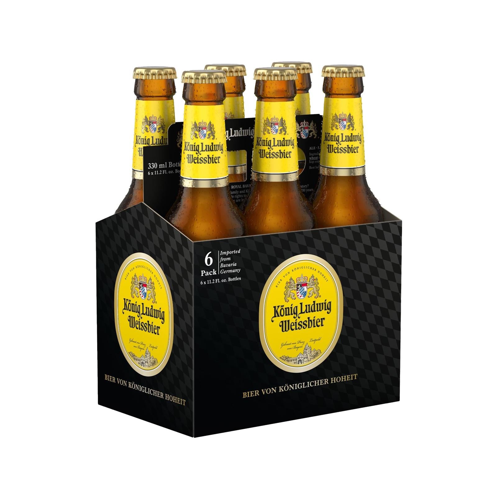 BIR BEER x6 KONIG LUDWIG WEISSBIER 330ml GERMANY | GERMAN x6 BOTOL