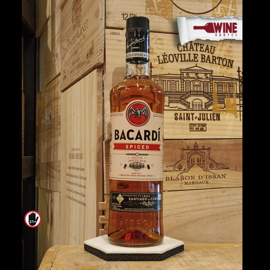 RUM Bacardi Spiced rum 750mL PUERTO RICO