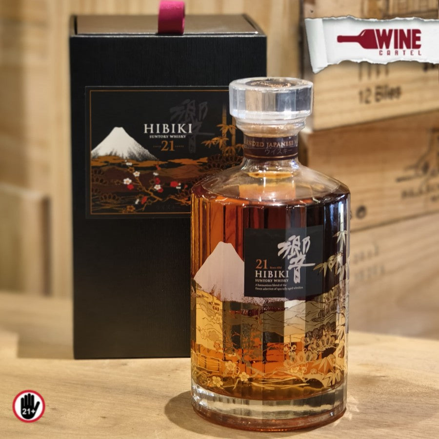 WHISKY Japanese Hibiki 21 Years Old Y.O 700ml ORIGINAL JAPAN Rare Whisky
