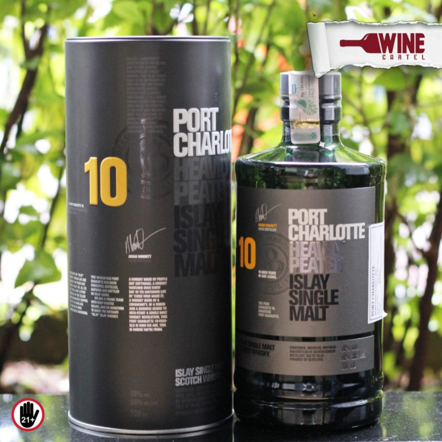 Port Charlotte 10 Heavily Peated Islay Singlemalt Scotch Whisky 700ML