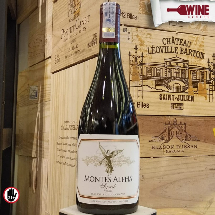 RED WINE Montes Alpha Syrah 750mL CHILE