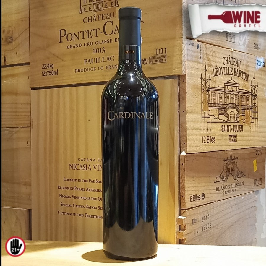 RED WINE Cardinale Cabernet Sauvignon 2013 750mL USA
