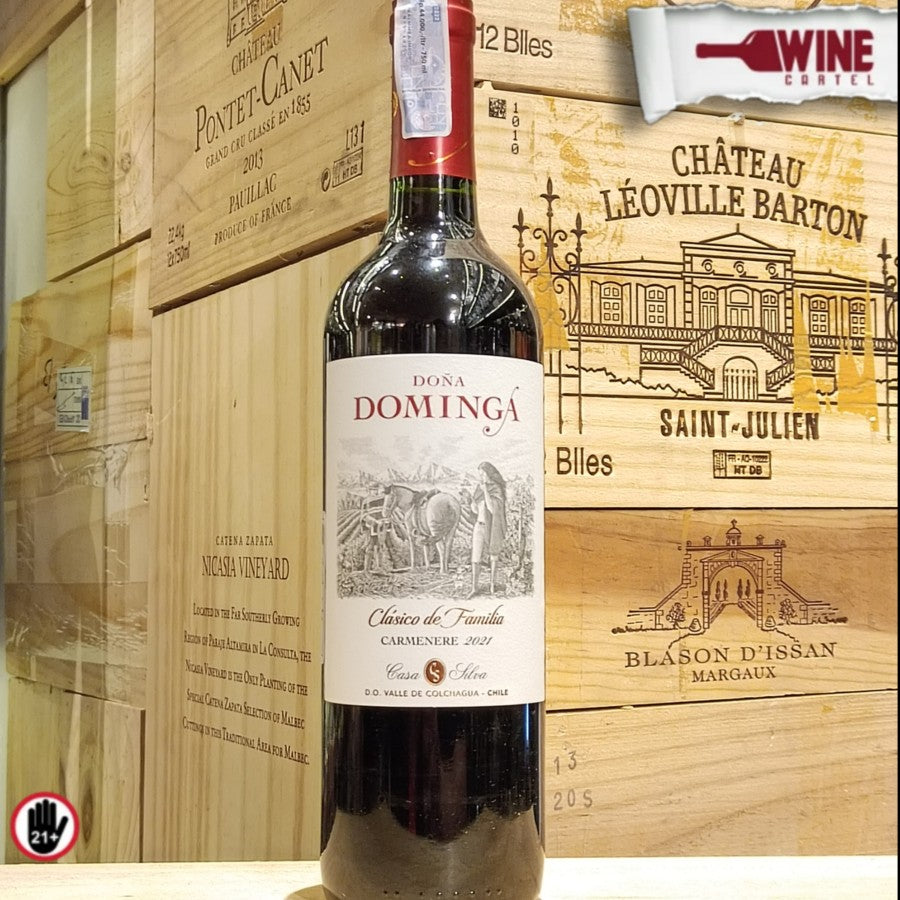 RED WINE Dona Dominga Clasico De Familia Carmenere 750mL CHILE