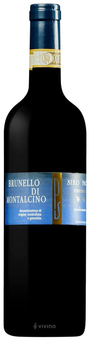 Red Wine Siro Pacenti Vecchie Vigne Brunello di Montalcino - 750ml - 2018 ITALY