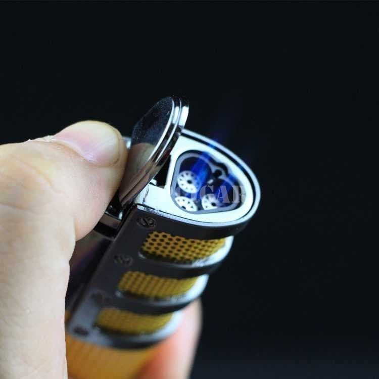 Cohiba Korek Api Cigar Cerutu Rokok Torch Lighter Jet Flame Gas HITAM