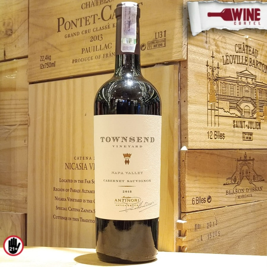 RED WINE ANTINORI Napa Valley TOWNSEND 2018 750mL United States USA