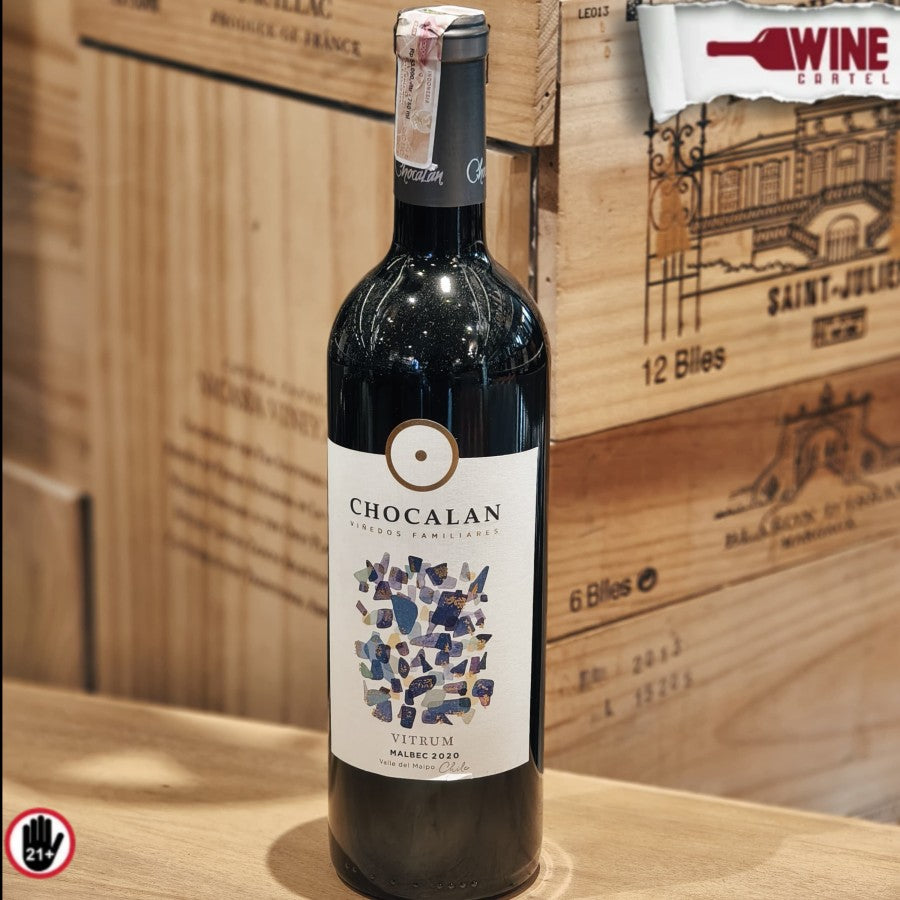 RED WINE Red Wine Vina Chocalan Vitrum Malbec 750mL CHILE