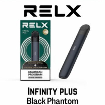 RELX Infinity Plus Device - Black Phantom Mini Pod Vape Pods