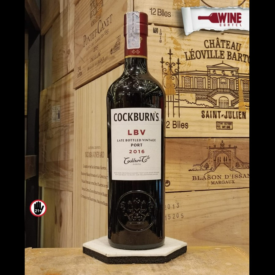 RED WINE Cockburn's Late Bottled Vintage Port 2016 750mL PORTUGAL