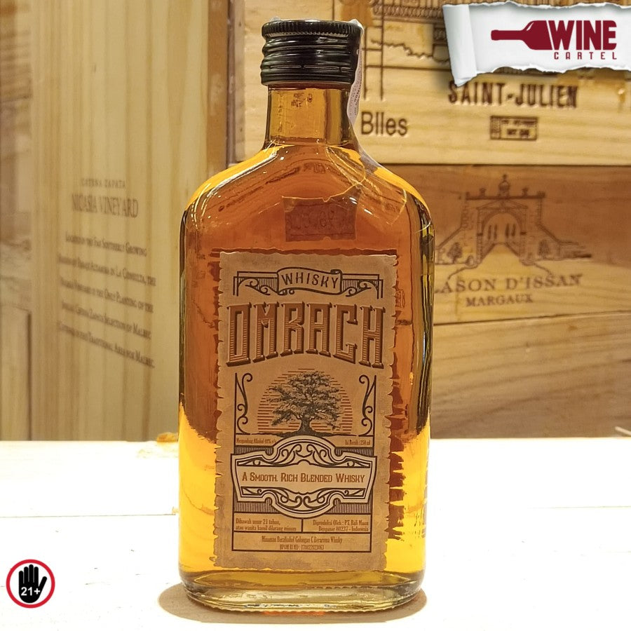 WHISKY Omrach Smooth Blended Whisky 250mL Botol Kecil ORIGINAL INDONESIA