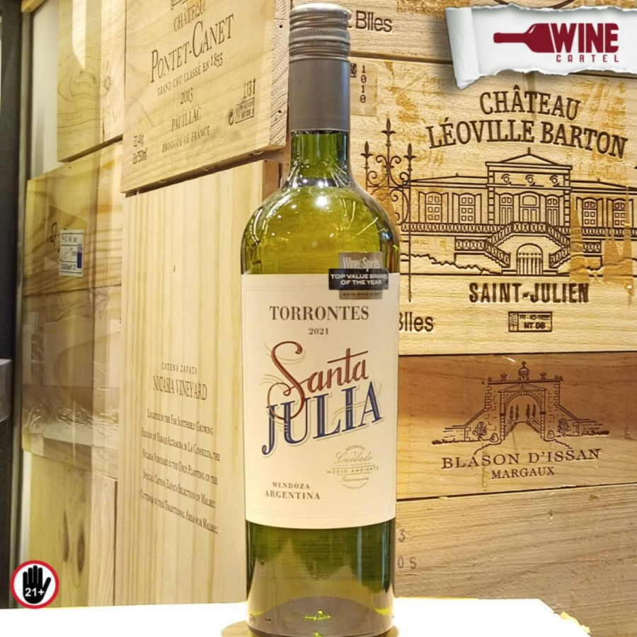 RED WINE Santa Julia Torrontes Mendoza Wine 750mL ARGENTINA