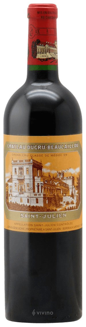 RED WINE Ducru Beaucaillou 2nd Growth 1986 - 750mL FRANCE