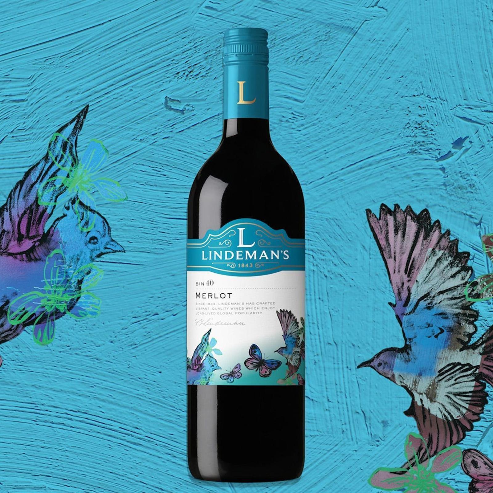 RED WINE Lindeman'S Lindemans Wine Bin 40 MERLOT 750mL Australia