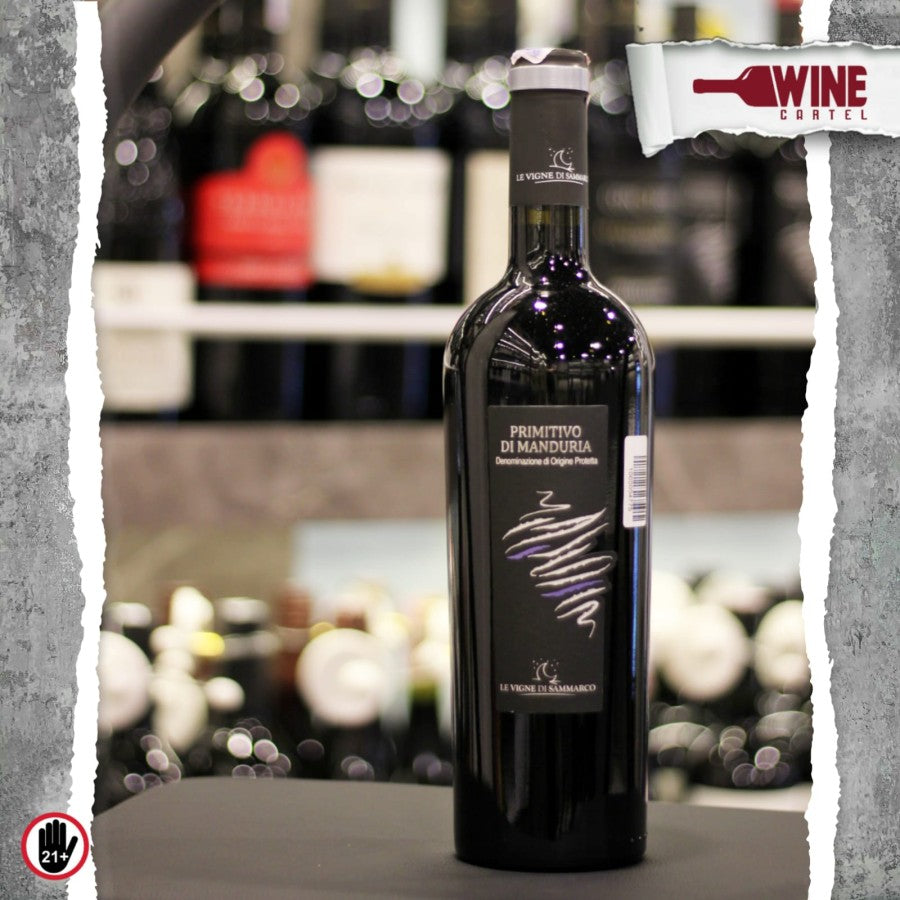 RED WINE Le Vigne Di Sammarco Primitivo Di Manduria DOP Italian 750ML ITALY