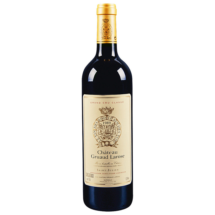 RED WINE Gruaud Larose 1989 750ml FRANCE