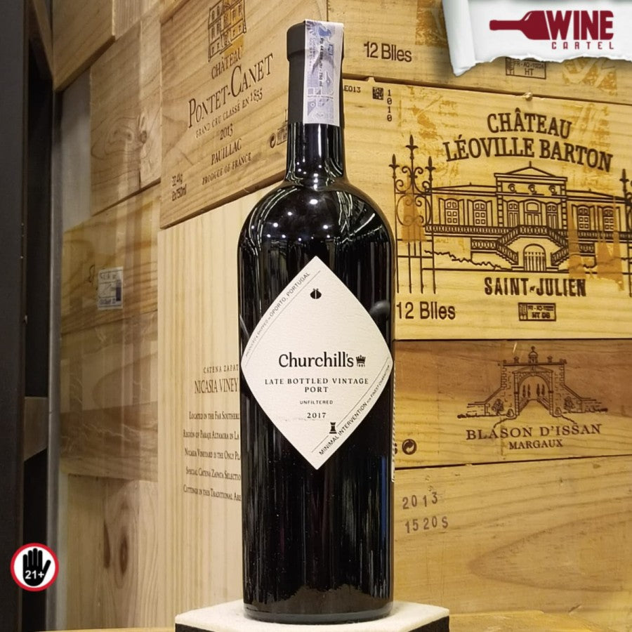 PORT WINE Churchill's Late Bottled Vintage Port 2017 750mL PORTUGAL