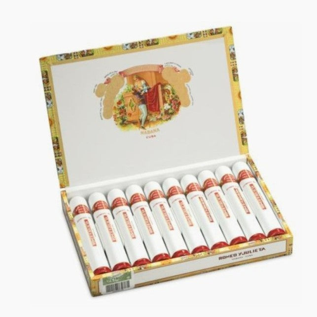 Cerutu CIGAR CUBA batang kuba ROMEO Y JULIETA NO. 2 TUBOS Box Of 10 HABANOS S.A