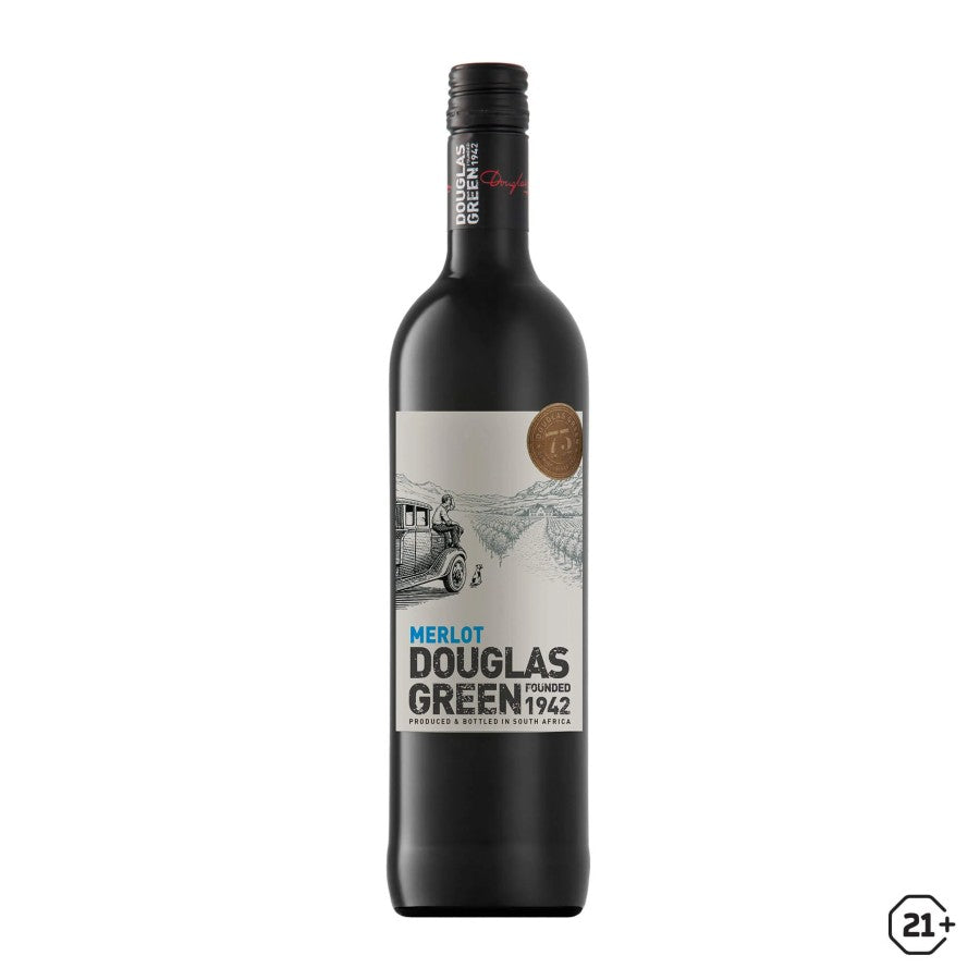 RED WINE Douglas Green Merlot 750ml SOUTH AFRICA
