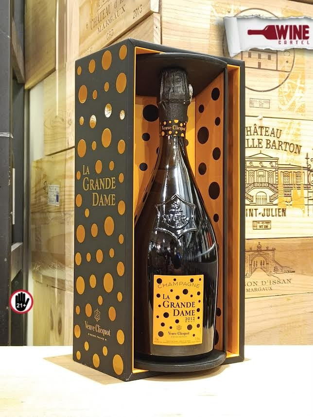 CHAMPAGNE VEUVE CLICQUOT La Grande Dame 2012 750ml YAYOI KUSAMA FRANCE