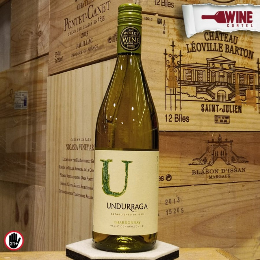 WHITE WINE Undurraga Chardonnay 750ml CHILE