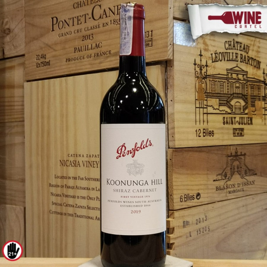 RED WINE Penfolds Koonunga Hill Shiraz Cabernet 750ML AUSTRALIA