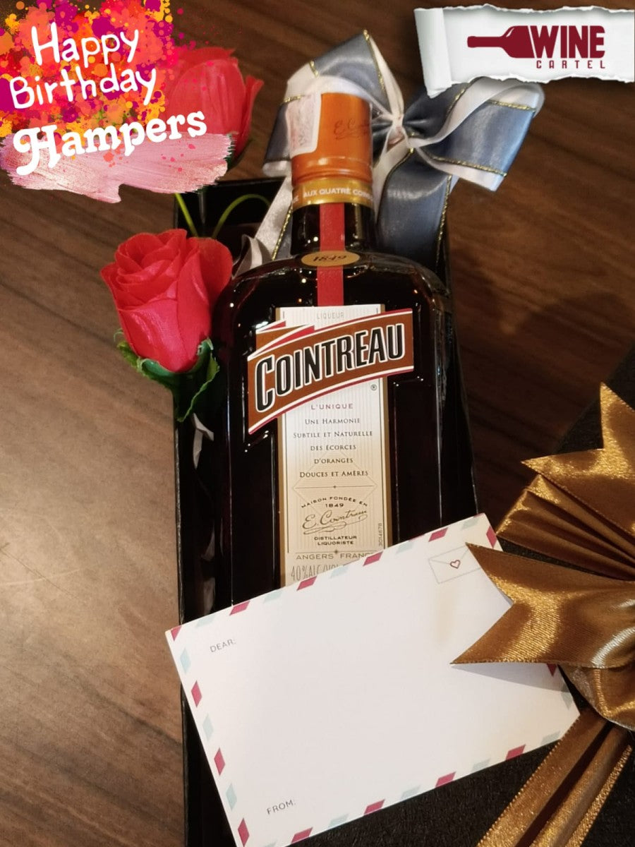 Hampers Gift Set Ulang Tahun COINTREAU French Orange Liqueur 700ml FRANCE