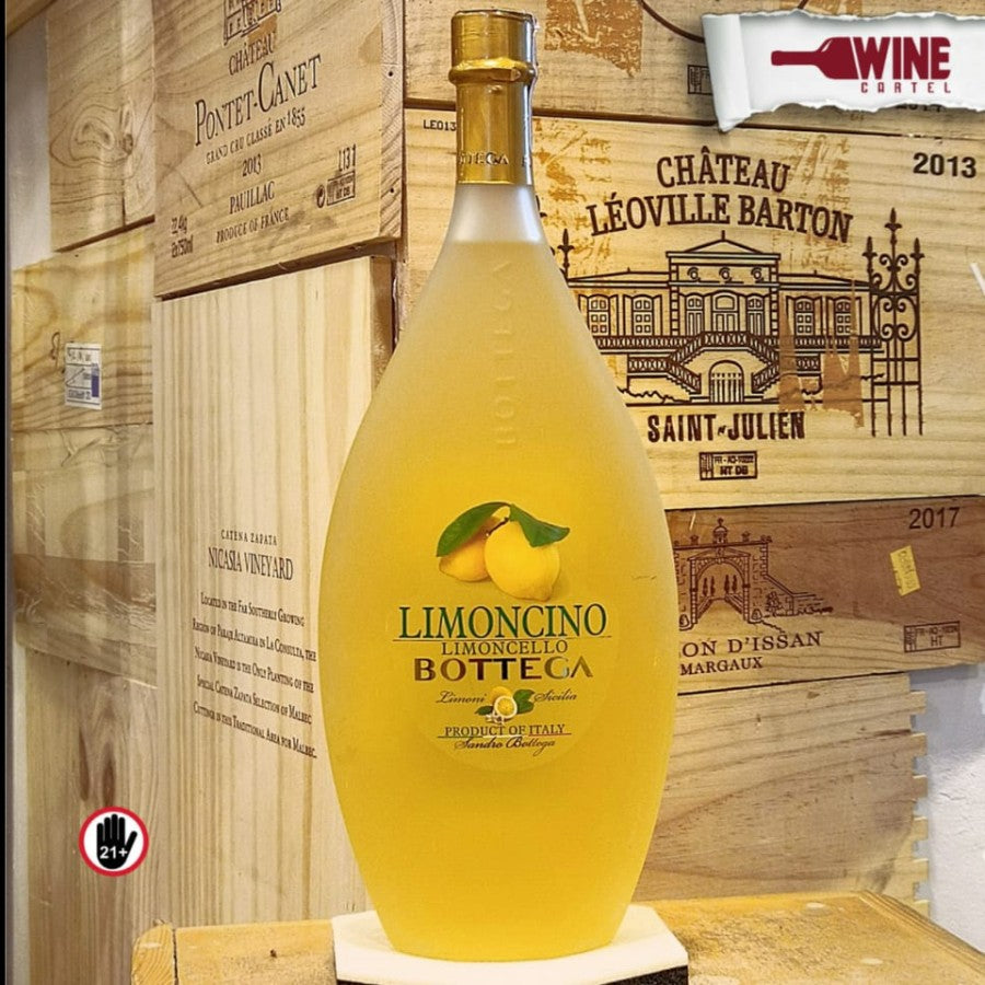 LIQUOR Bottega Limoncino Liquore LIMONCELLO Lemon Liqueur 700mL