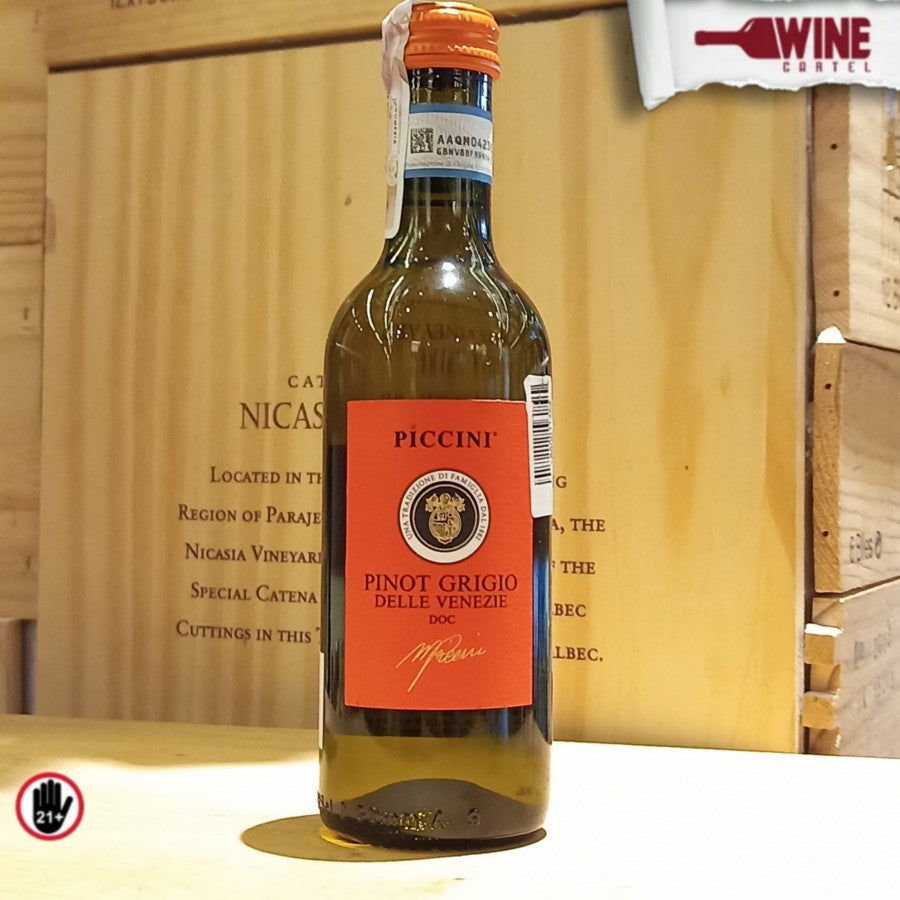 MINI ~ Piccini Prosecco Vino Pinot Grigio Italy Wine 200ml ITALY