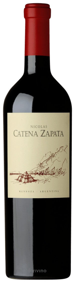 Red Wine Catena Zapata Nicolas - 750ml - 2015 - 2016 - 2018 ARGENTINA